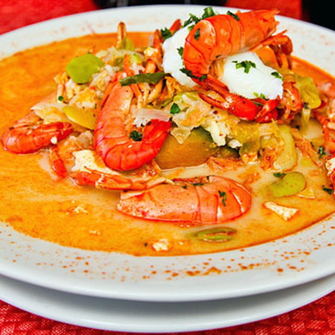 Chupe de Camarones (Peruvian Shrimp Chowder)