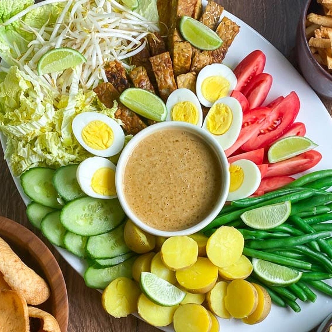 Low FODMAP Gado-Gado