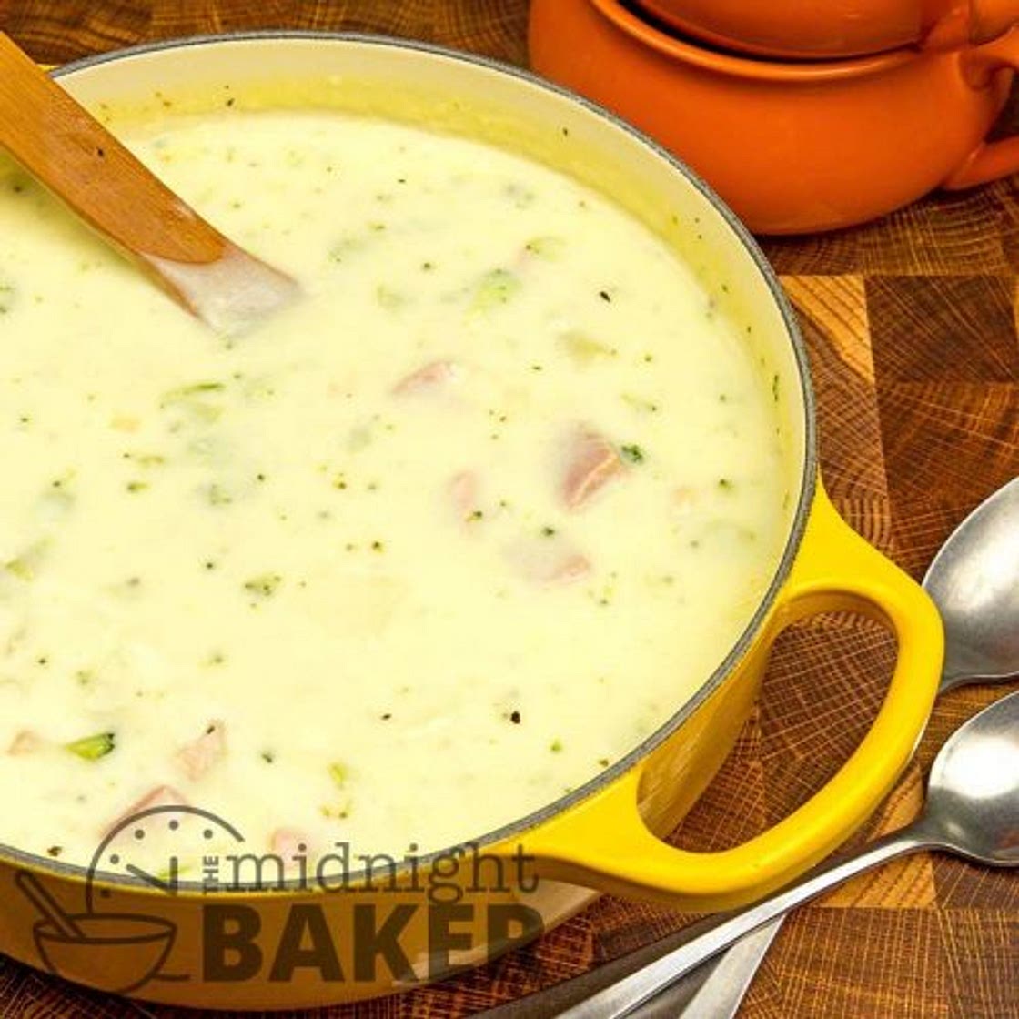Ham and Broccoli Cheese Soup