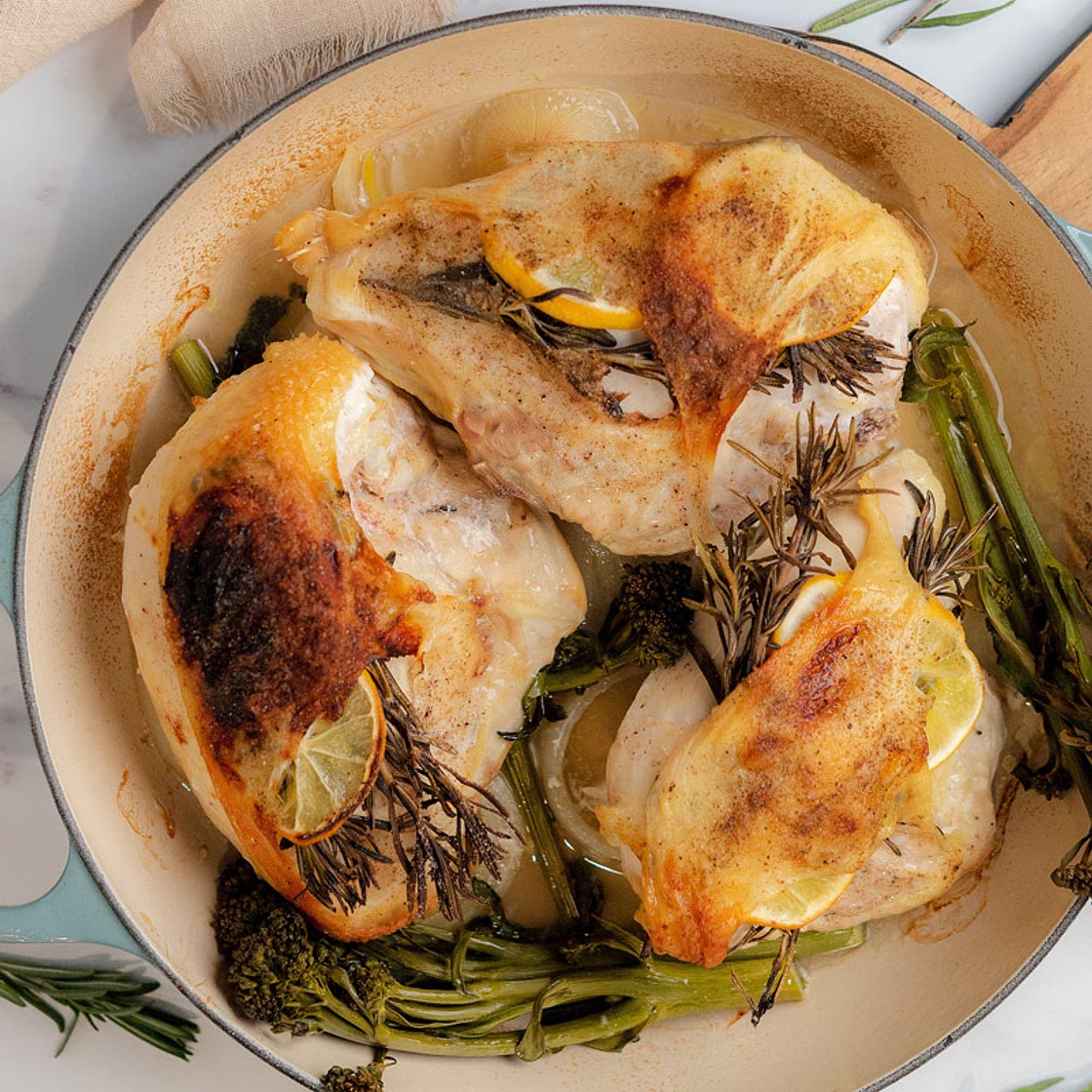 Roasted Rosemary Lemon Chicken