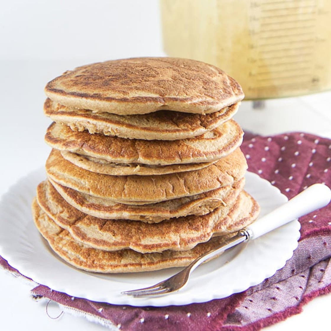 Spiced Blender Pancakes for Baby + Toddler (6+ months) - Baby Foode