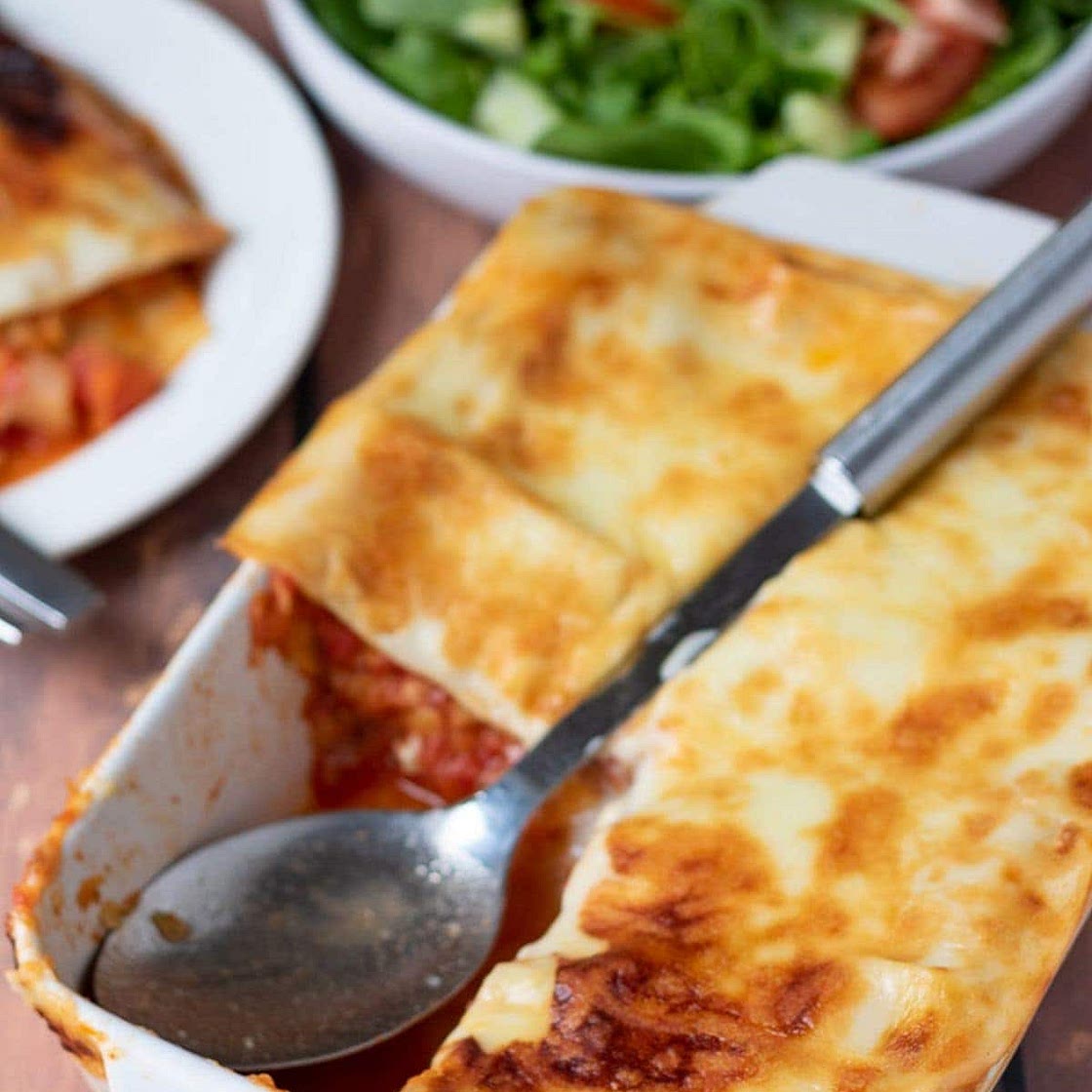 Red Lentil Lasagne