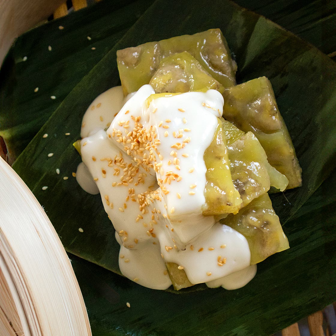 Vietnamese Steamed Banana Cake In 4 Easy Steps