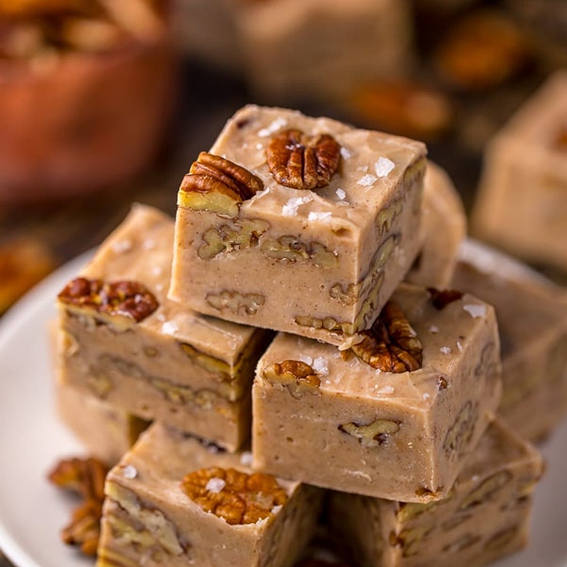 6-Ingredient Butter Pecan Fudge