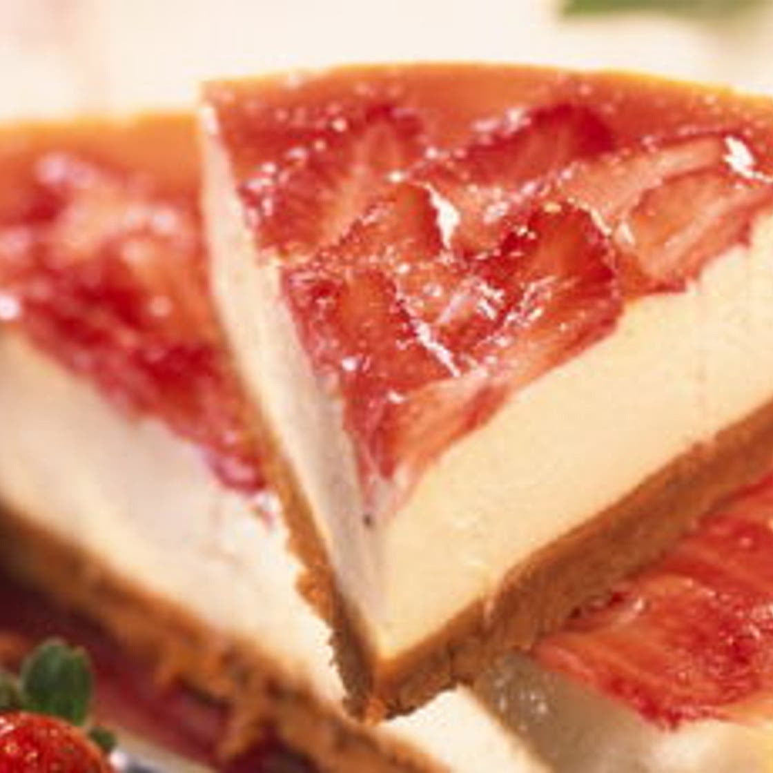 Cheese-cake aux spéculoos et aux fraises