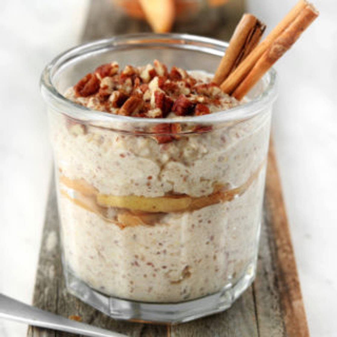 Apple Pie Overnight Oats