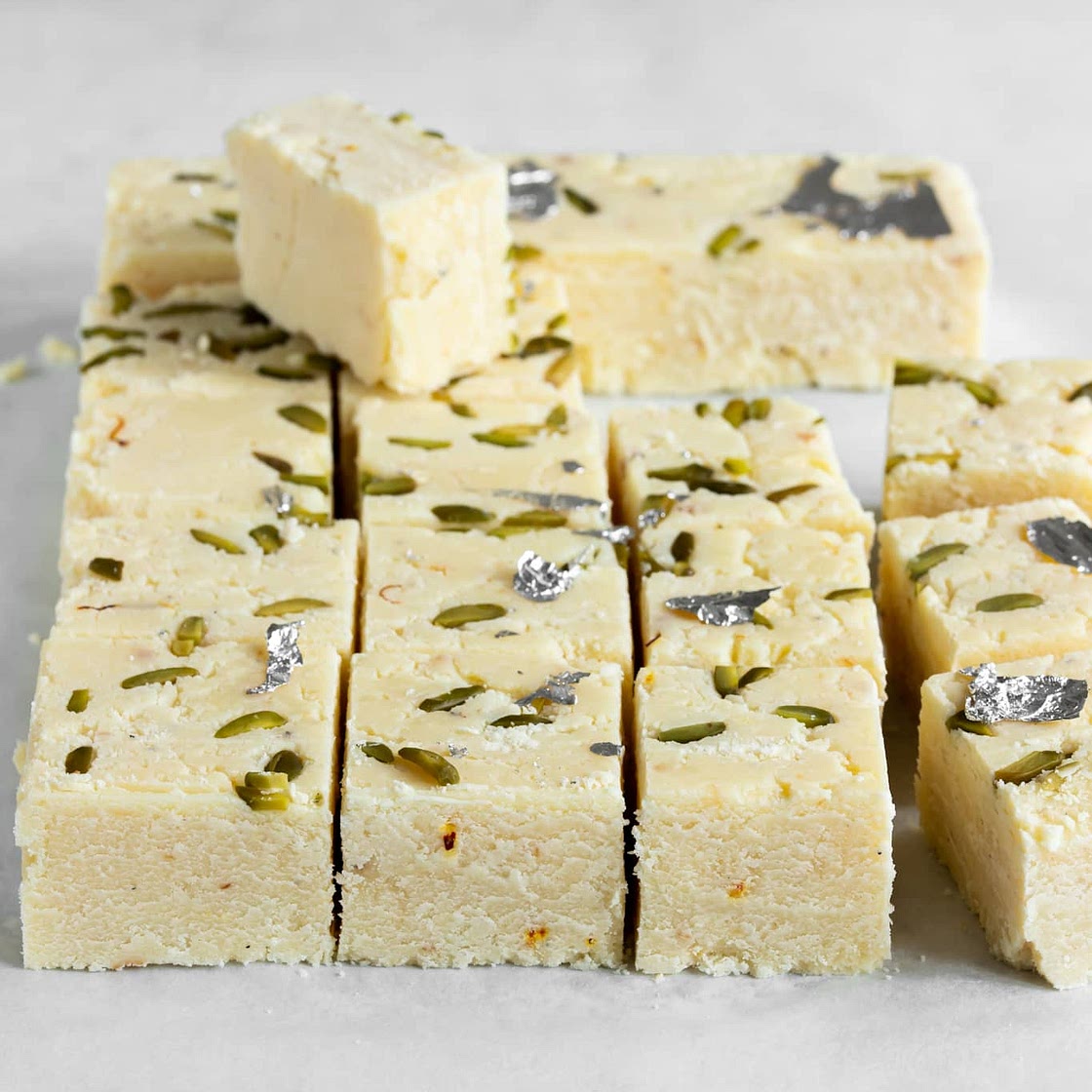 Perfect Plain White Burfi