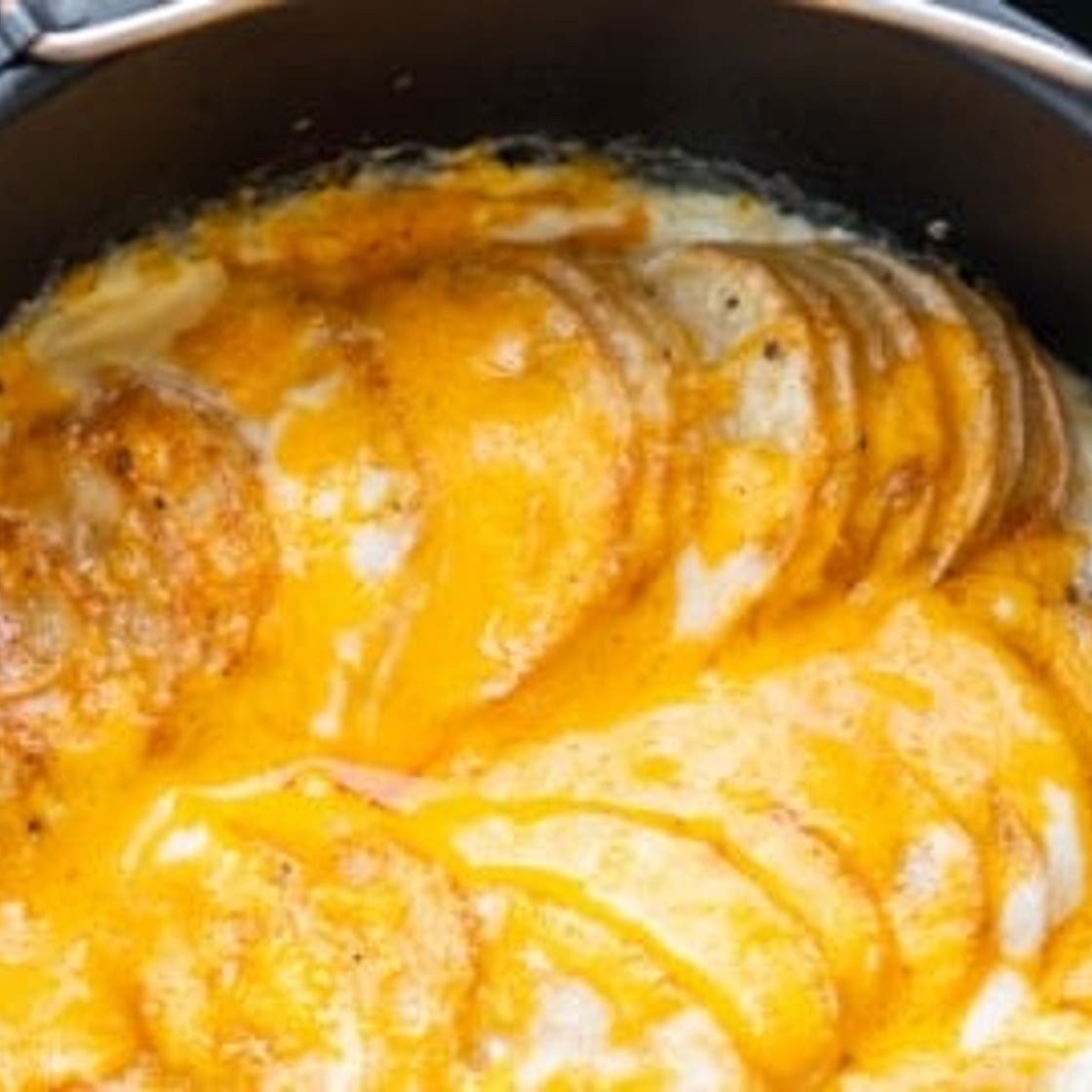 Air Fryer Scalloped Potatoes