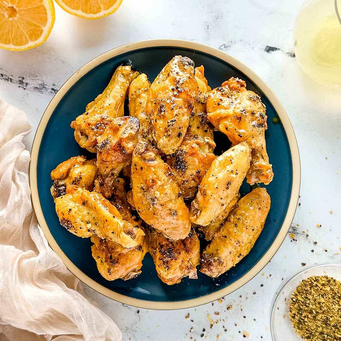 Hot Honey Lemon Pepper Wings
