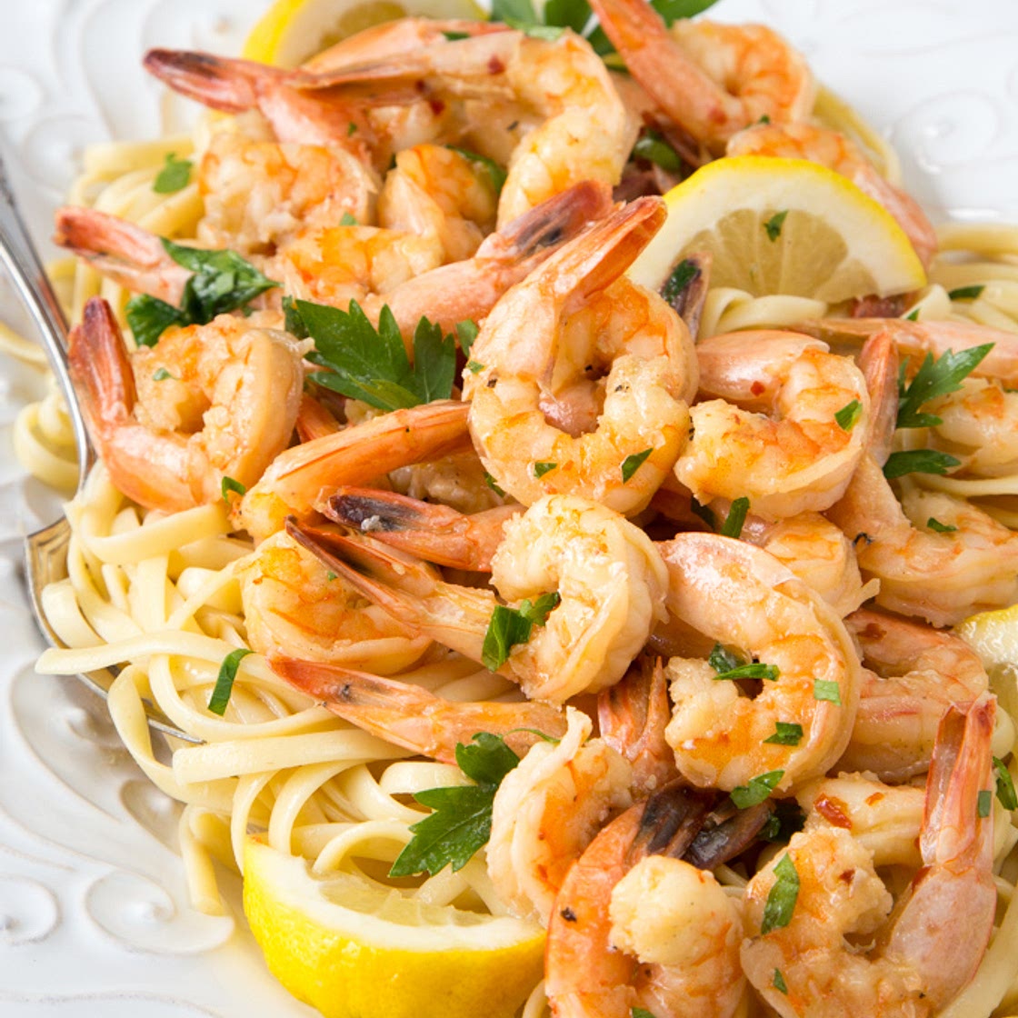 Quick + Easy Instant Pot Shrimp Scampi