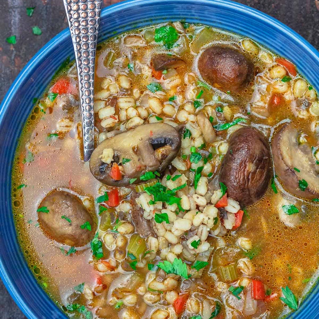 Mushroom Barley Soup Recipe