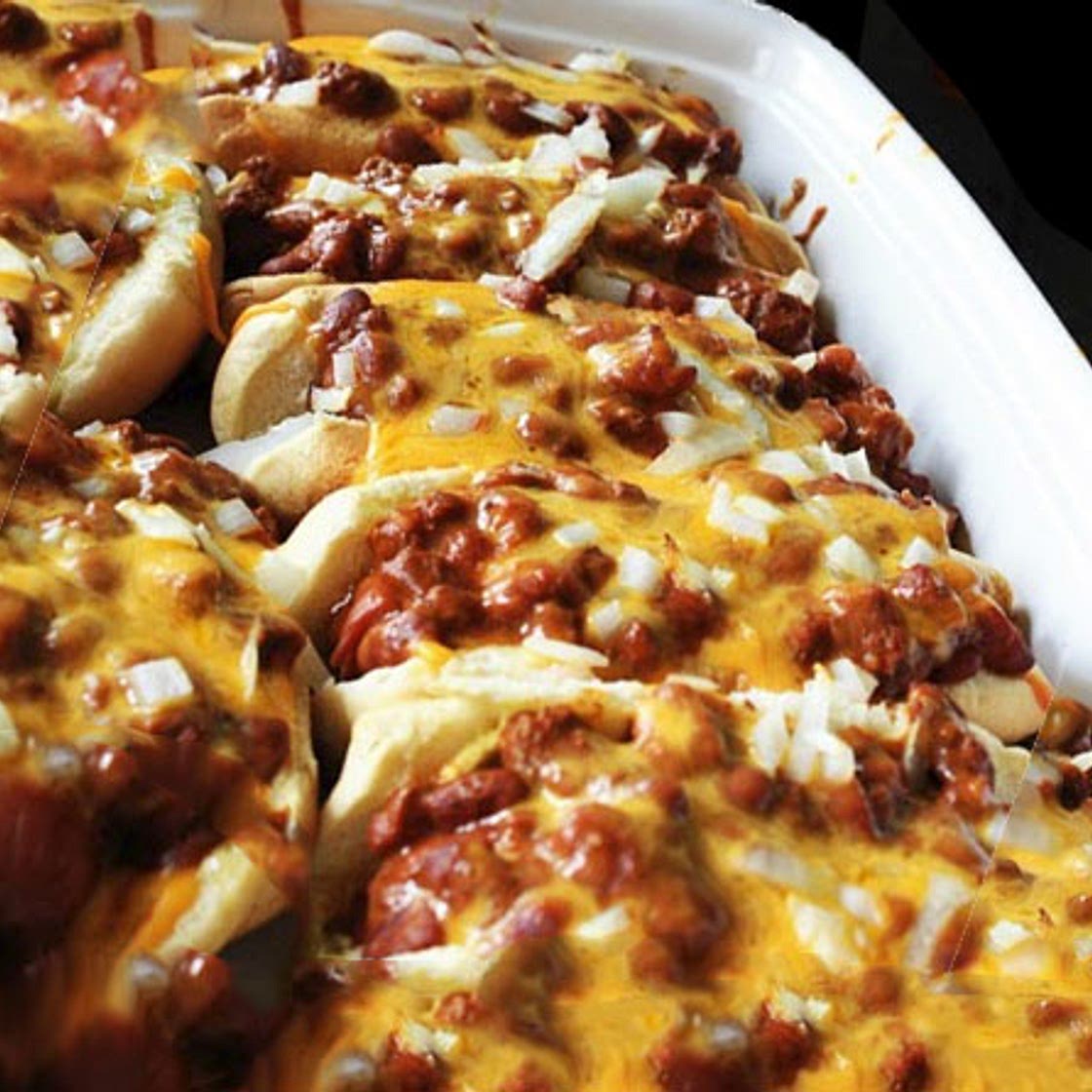 Loaded Oven Chili Dog Casserole
