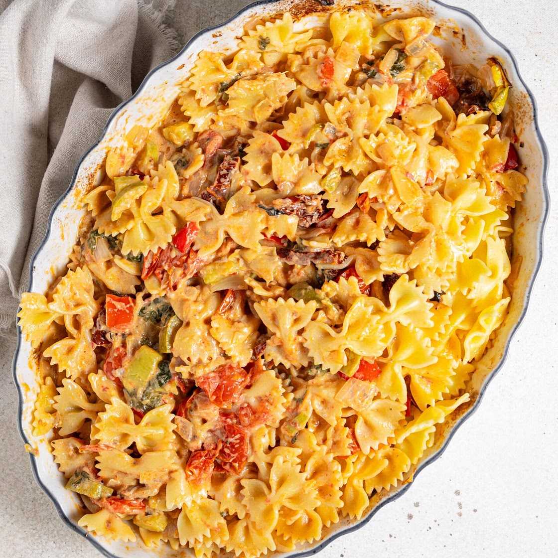 Creamy Roasted Vegetable Pasta