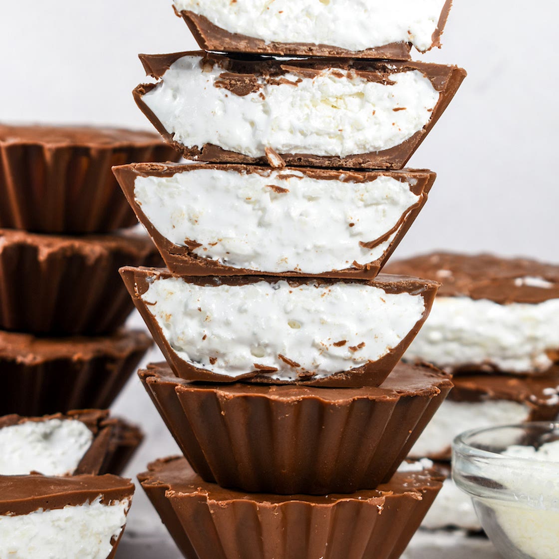 Homemade Mallo Cups