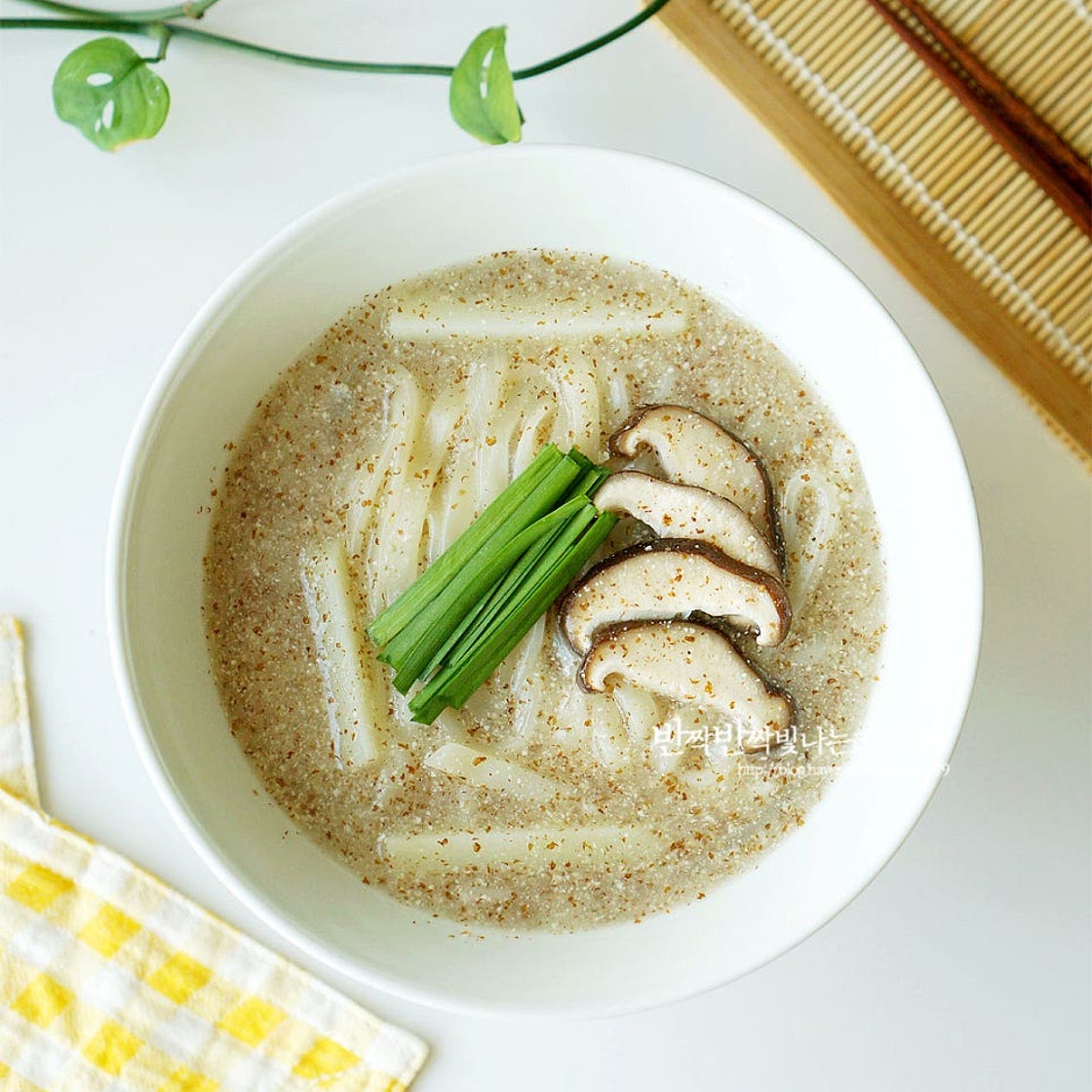 백종원 들깨칼국수 만드는법 감자 칼국수 끓이는법 들깨가루 요리