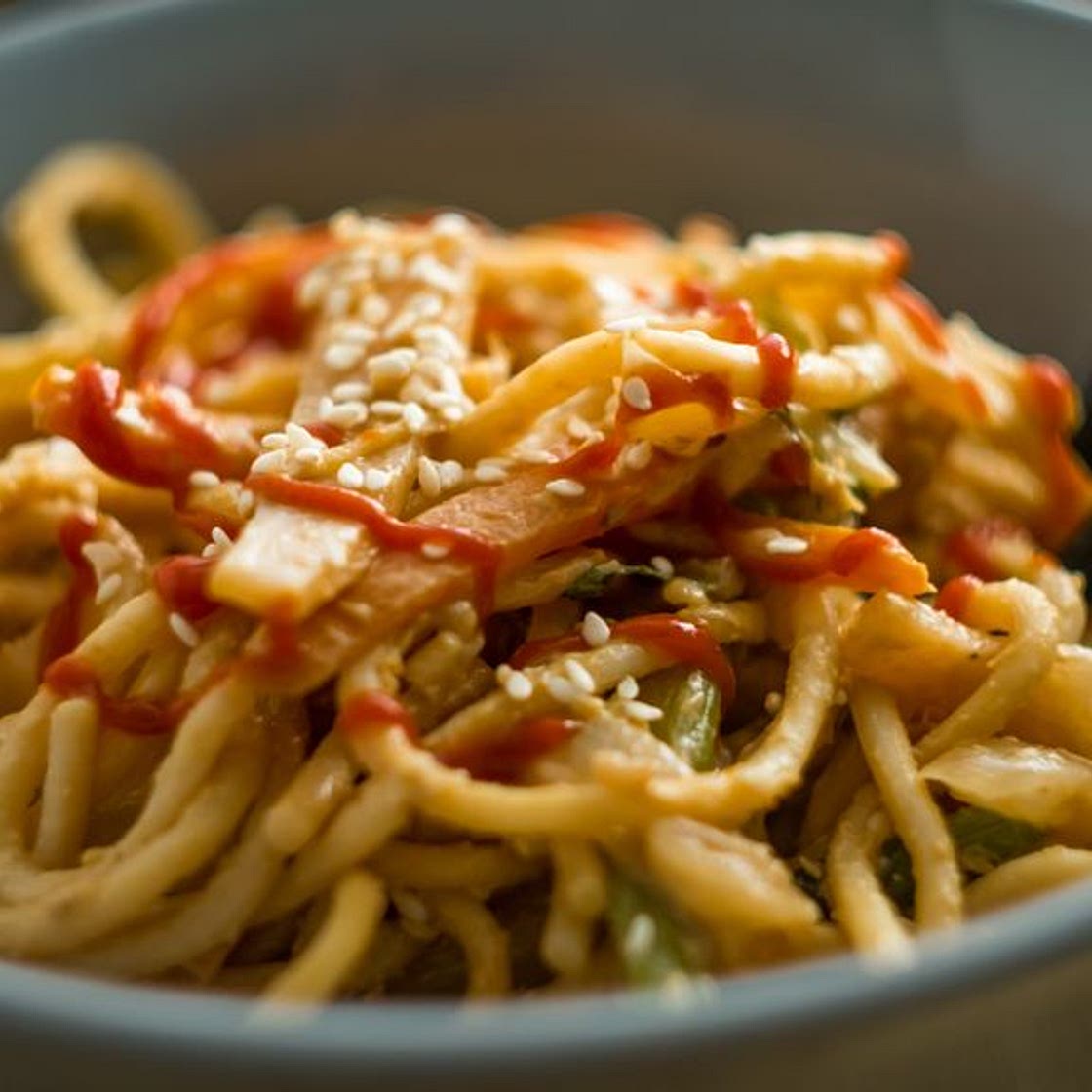 Spaghettis chinois (Gelatiao)