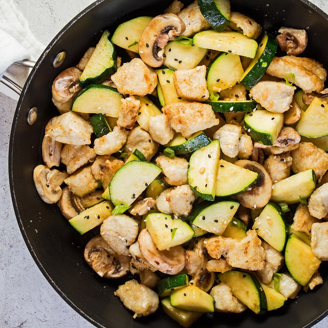 Panda Express Mushroom Chicken {Copycat Recipe}