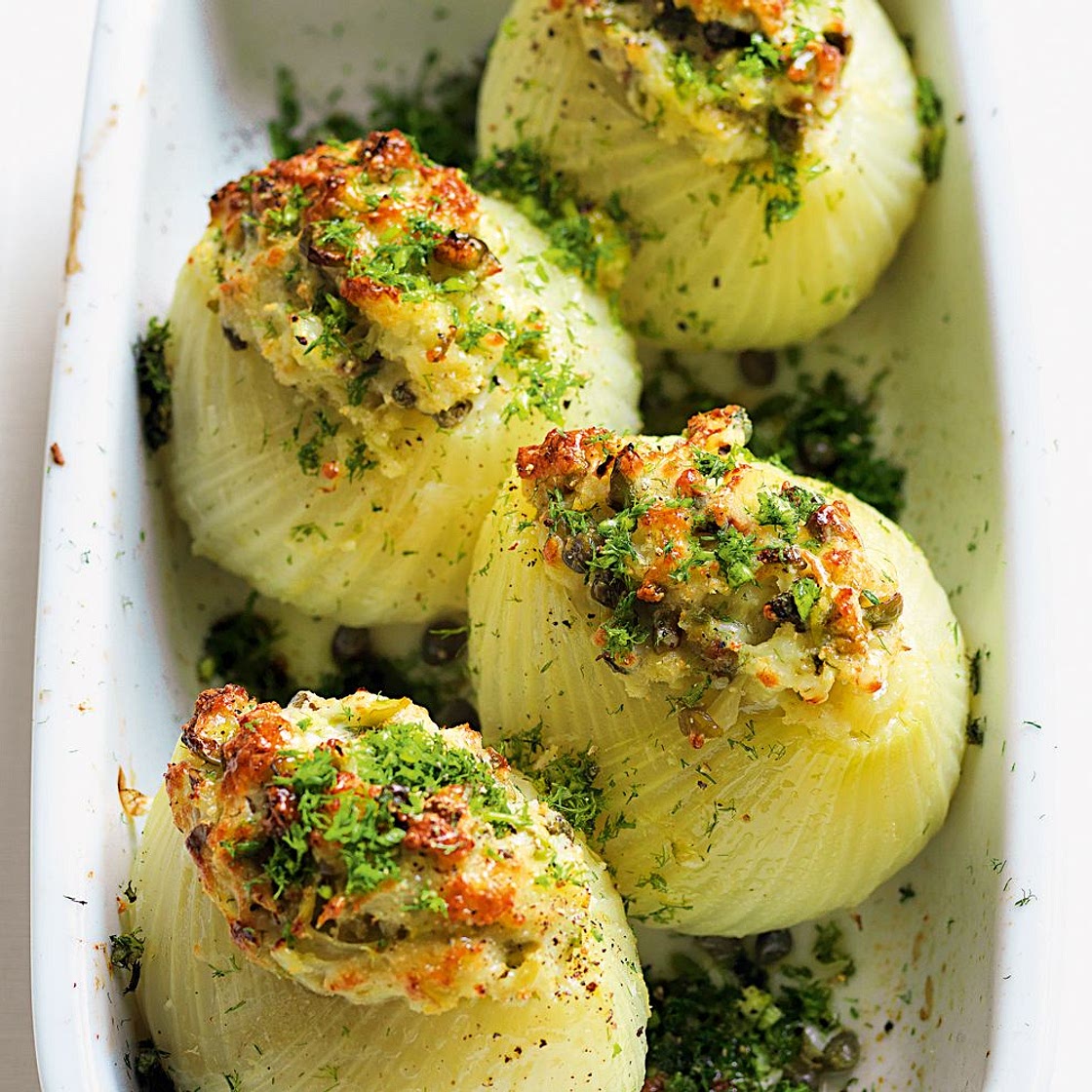 Finocchi imbottiti saporiti