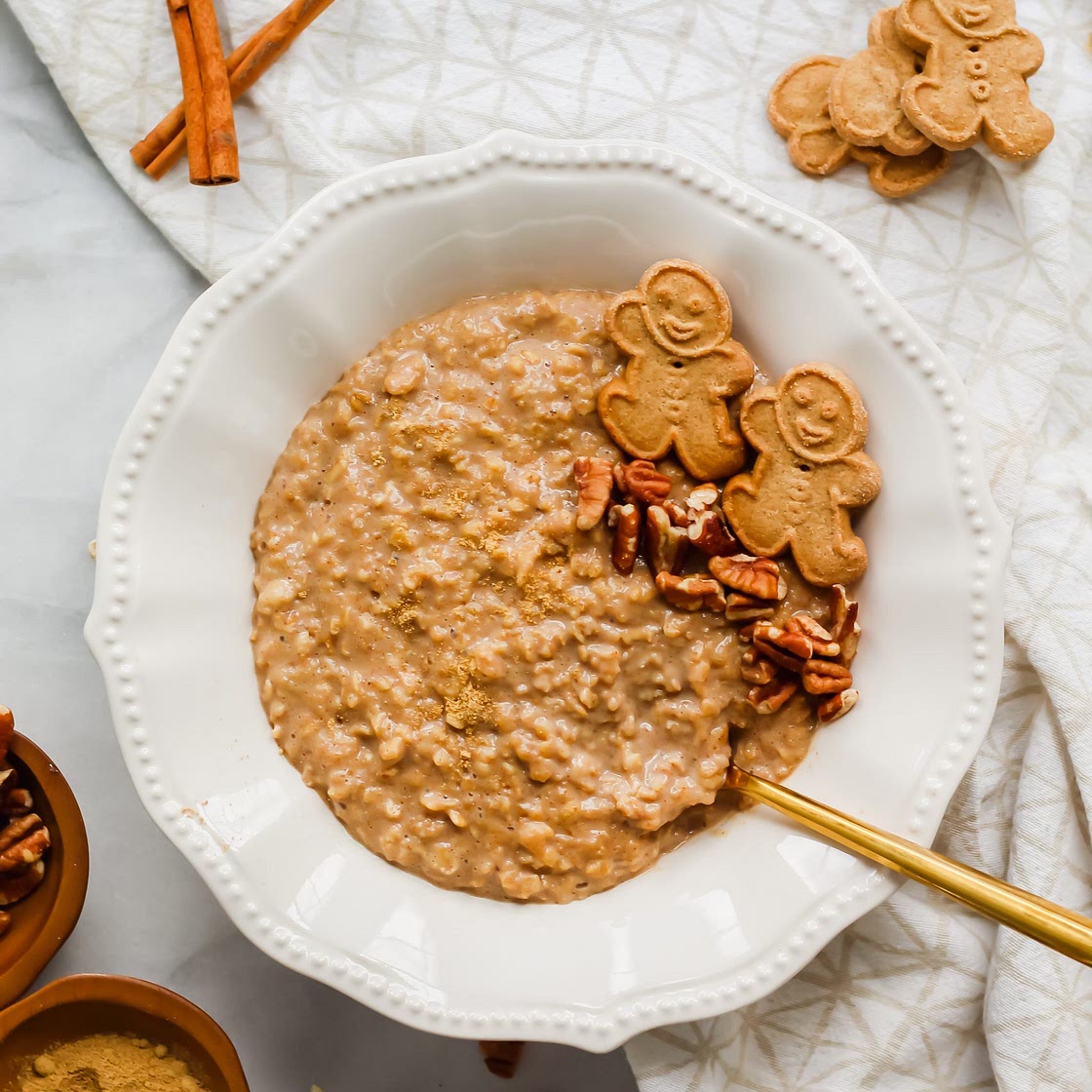 Gingerbread Oatmeal