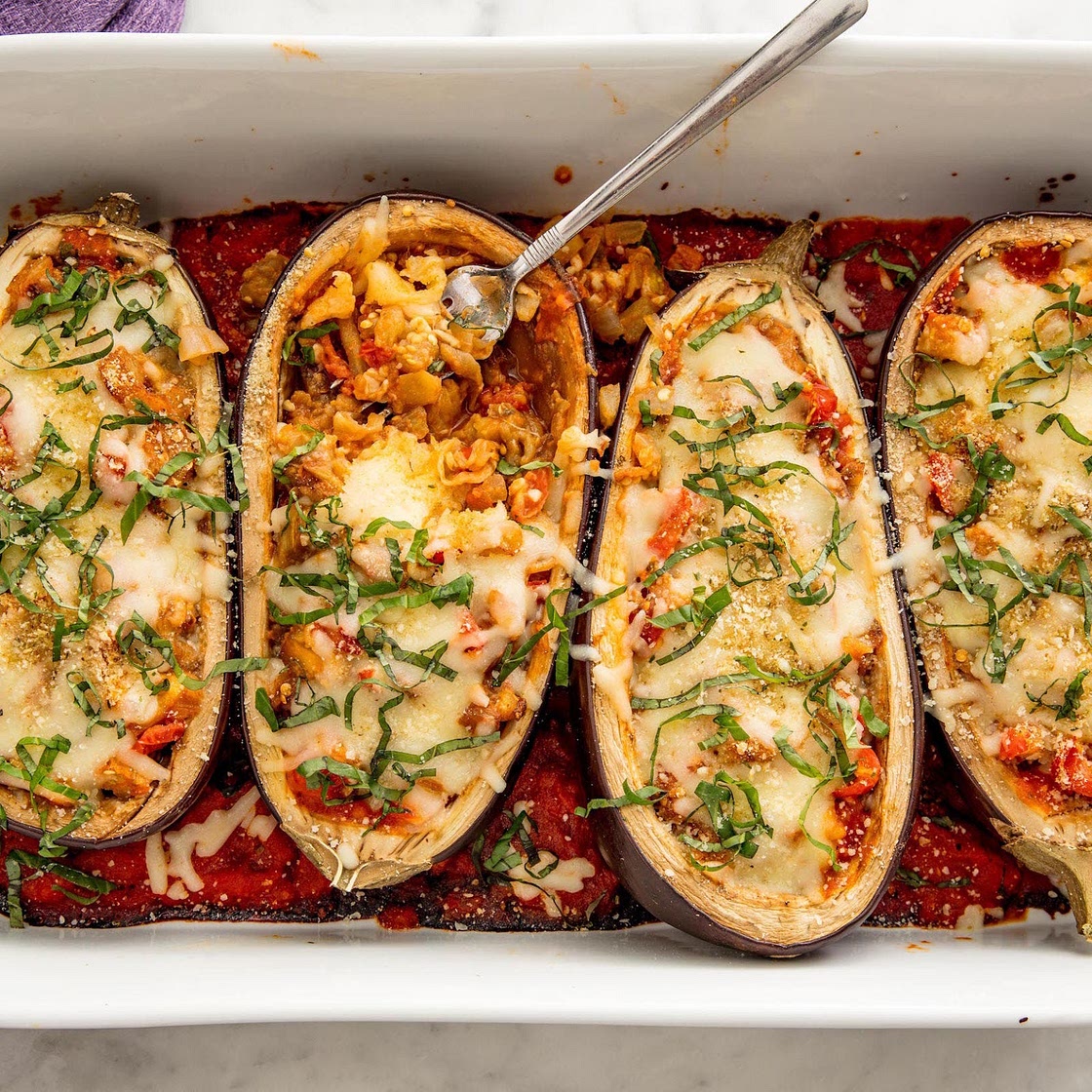 Stuffed Eggplant Parm