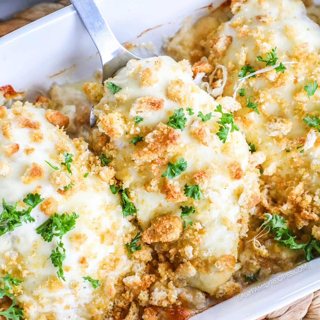 Baked Caesar Chicken