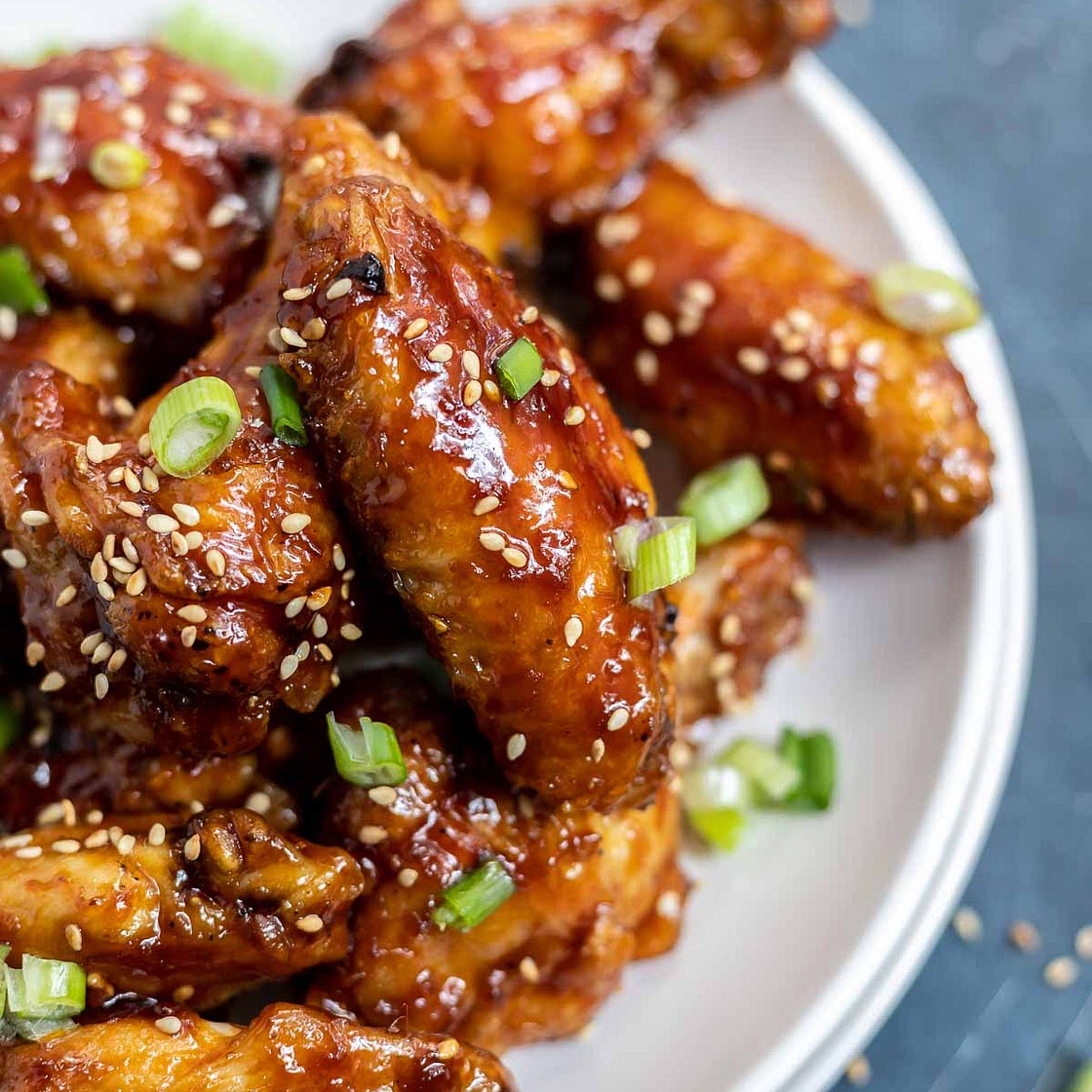 Air Fryer Teriyaki Chicken Wings Recipe
