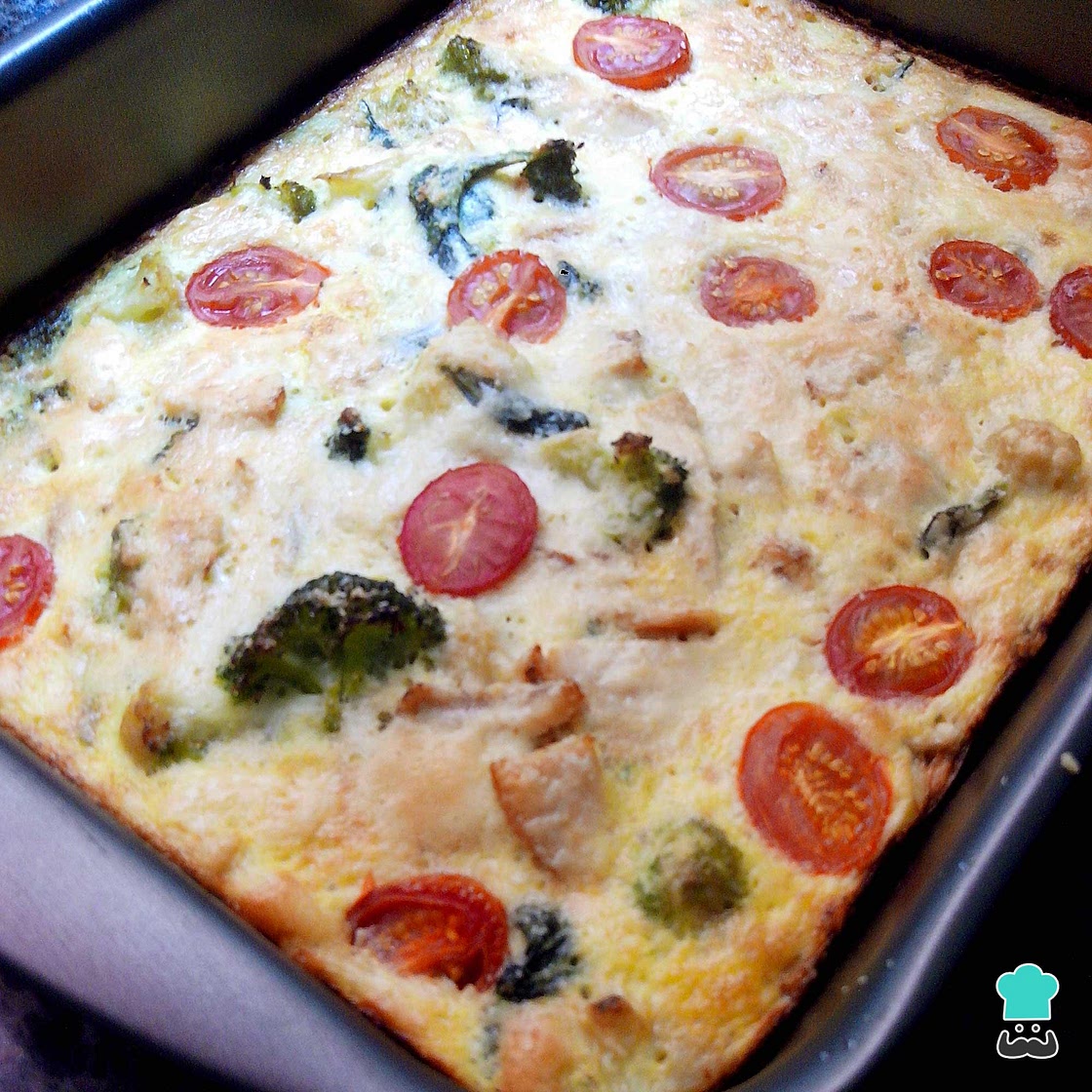 Receita de Torta de legumes low carb