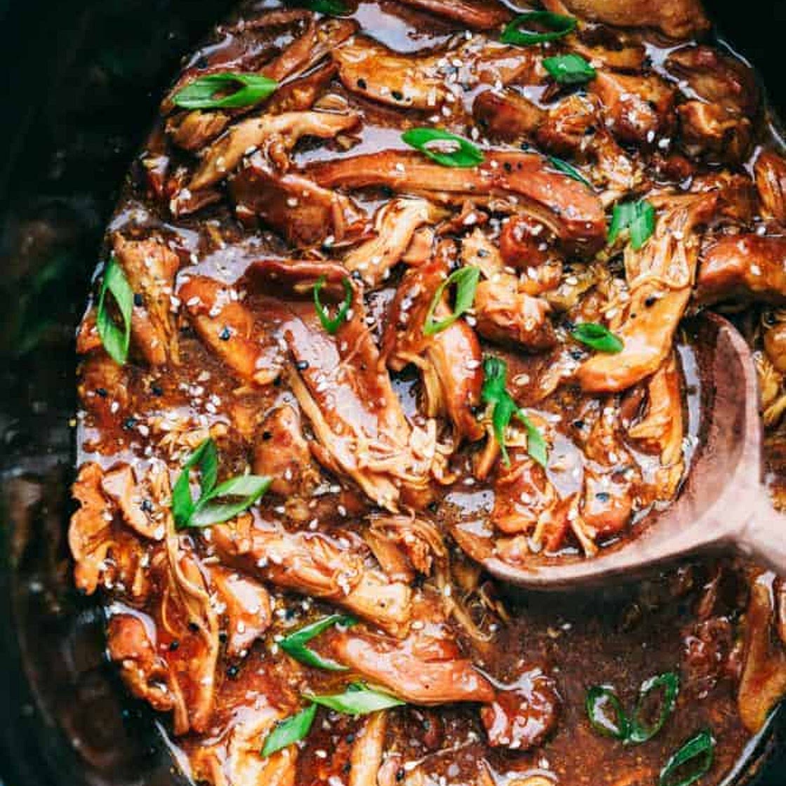 Slow Cooker Honey Garlic Chicken