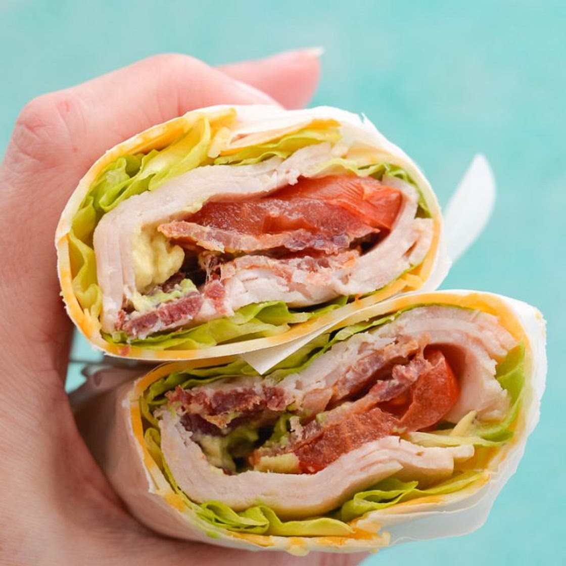 Keto Turkey Bacon Ranch Wrap