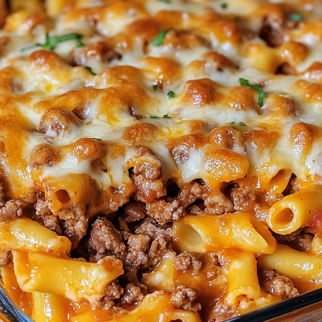 4 Ingredient Hamburger Casserole