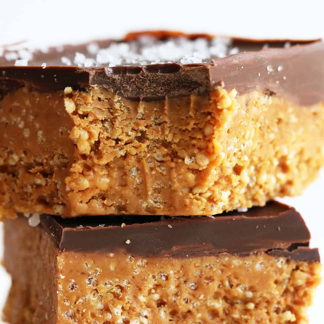 Crispy Chocolate Peanut Butter Bars