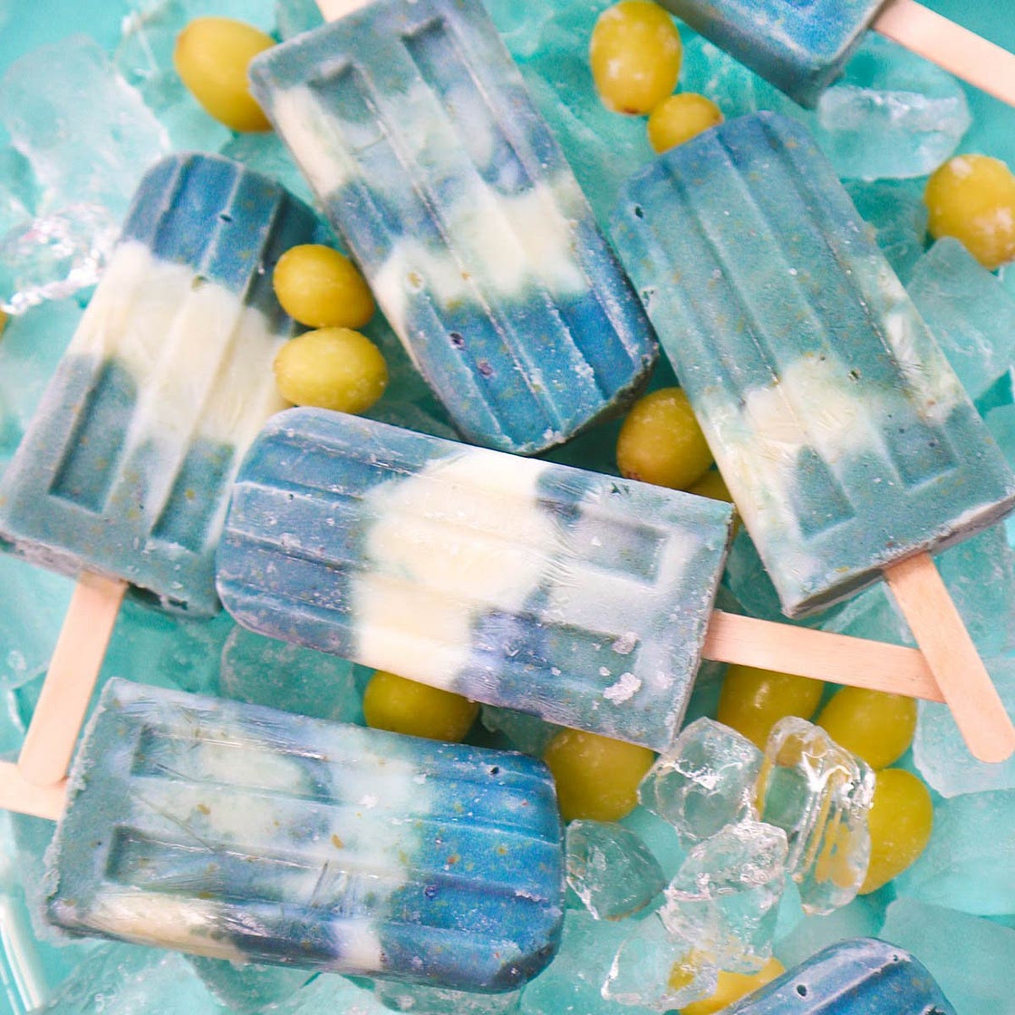 Blue Ice Lollies