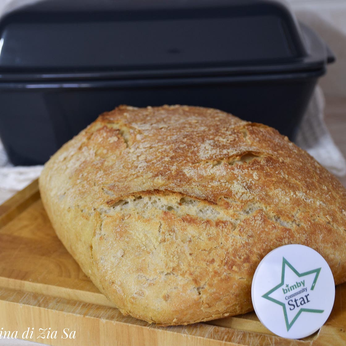 Pane in teglia al sesamo