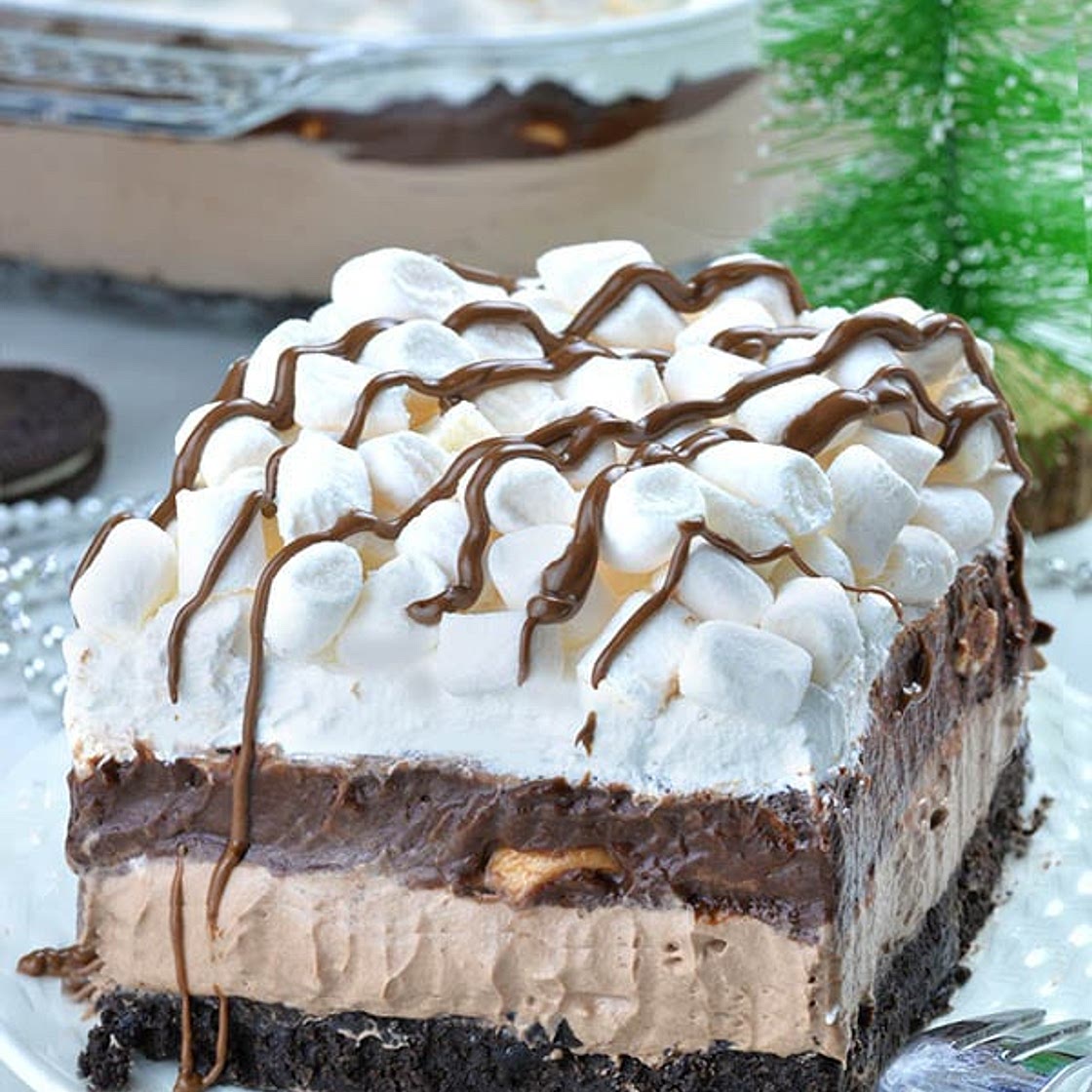 Hot Chocolate Lasagna