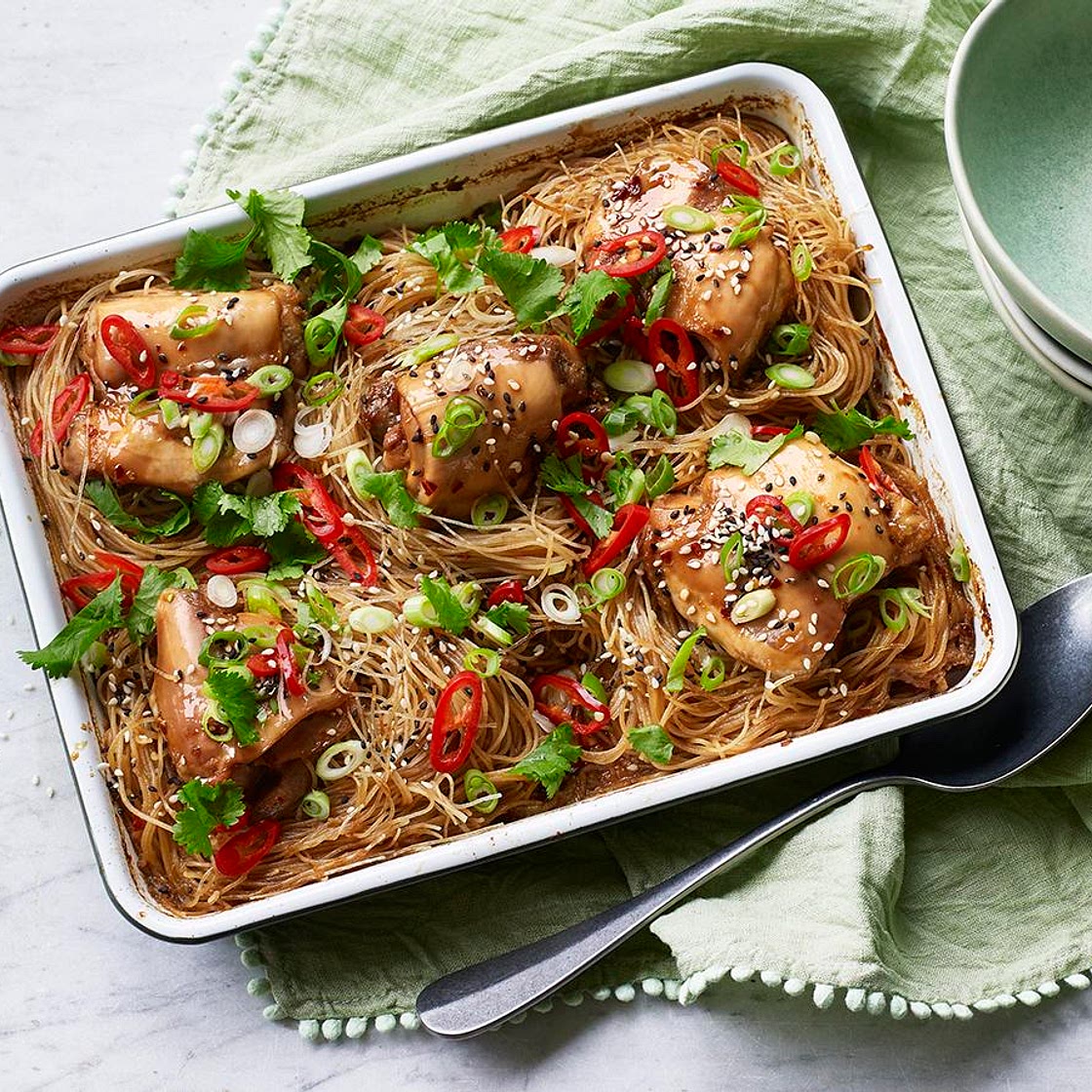 Teriyaki chicken noodles
