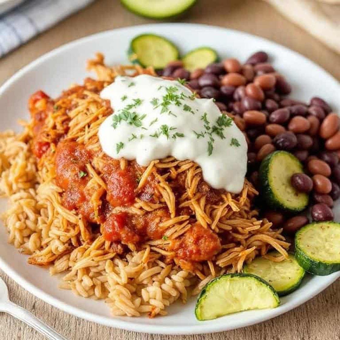 Easy 2-Ingredient Slow Cooker Salsa Chicken Recipe