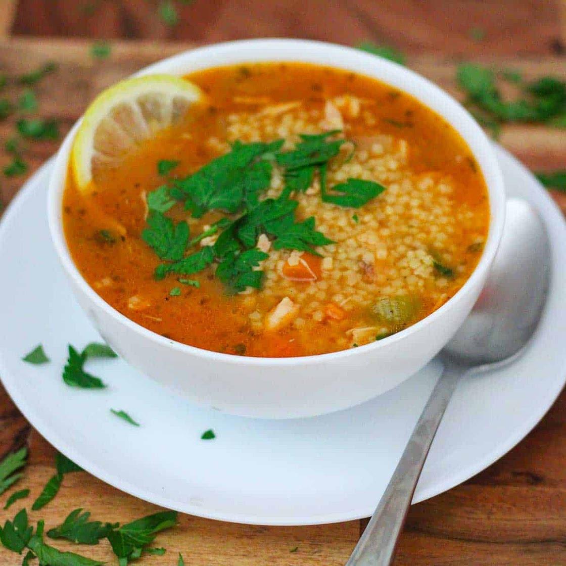 Chicken Lemon Pastina Soup
