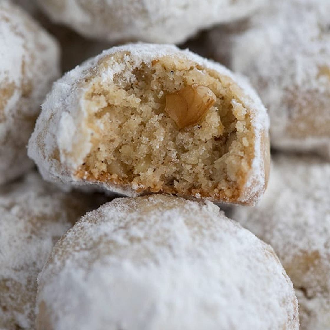 Keto Snowball Cookies