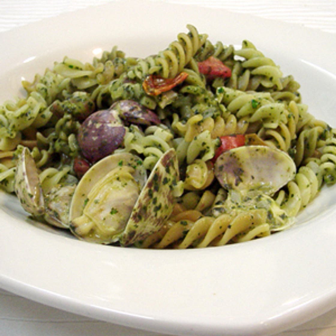 시금치크림소스푸질리