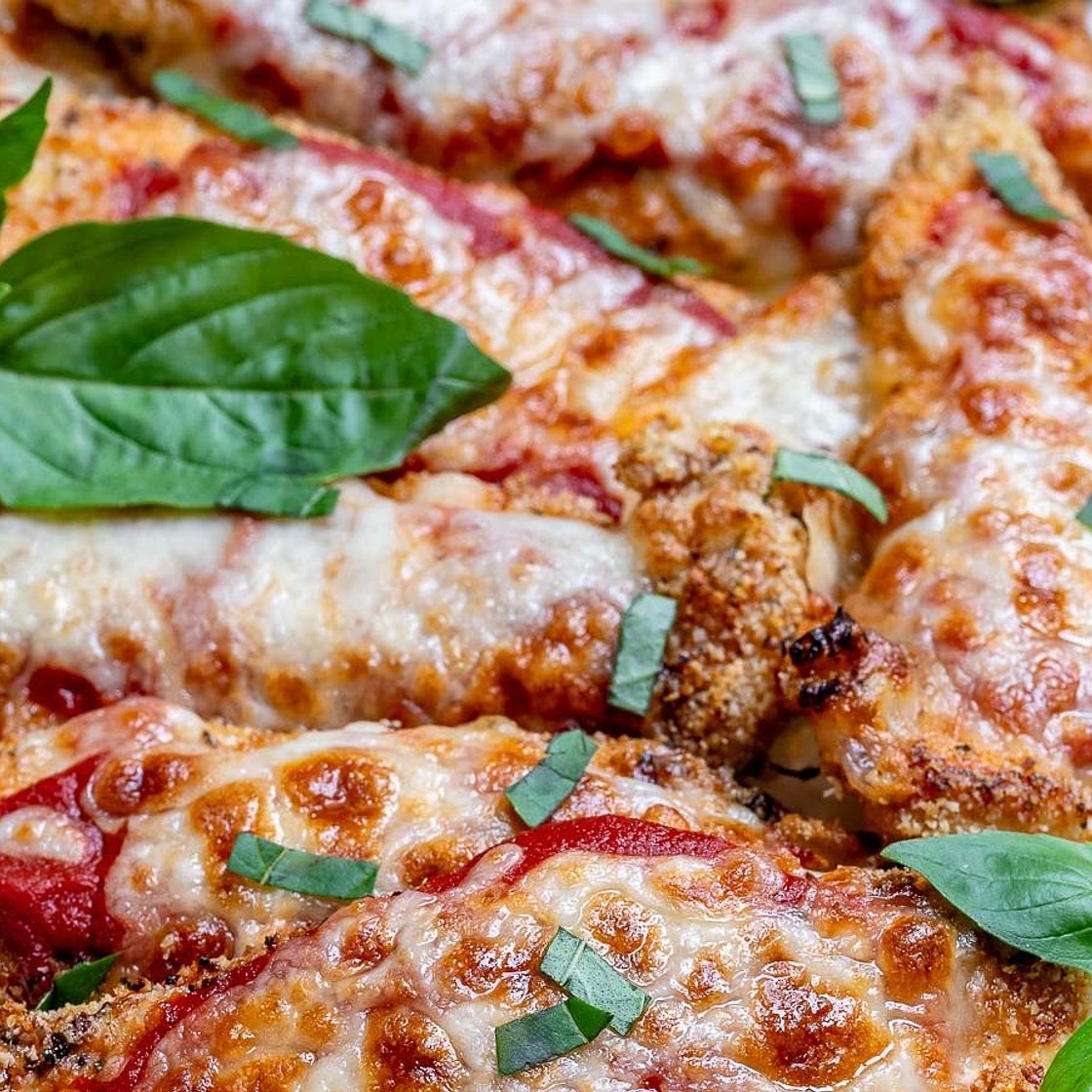 Healthy Baked Chicken Parmesan