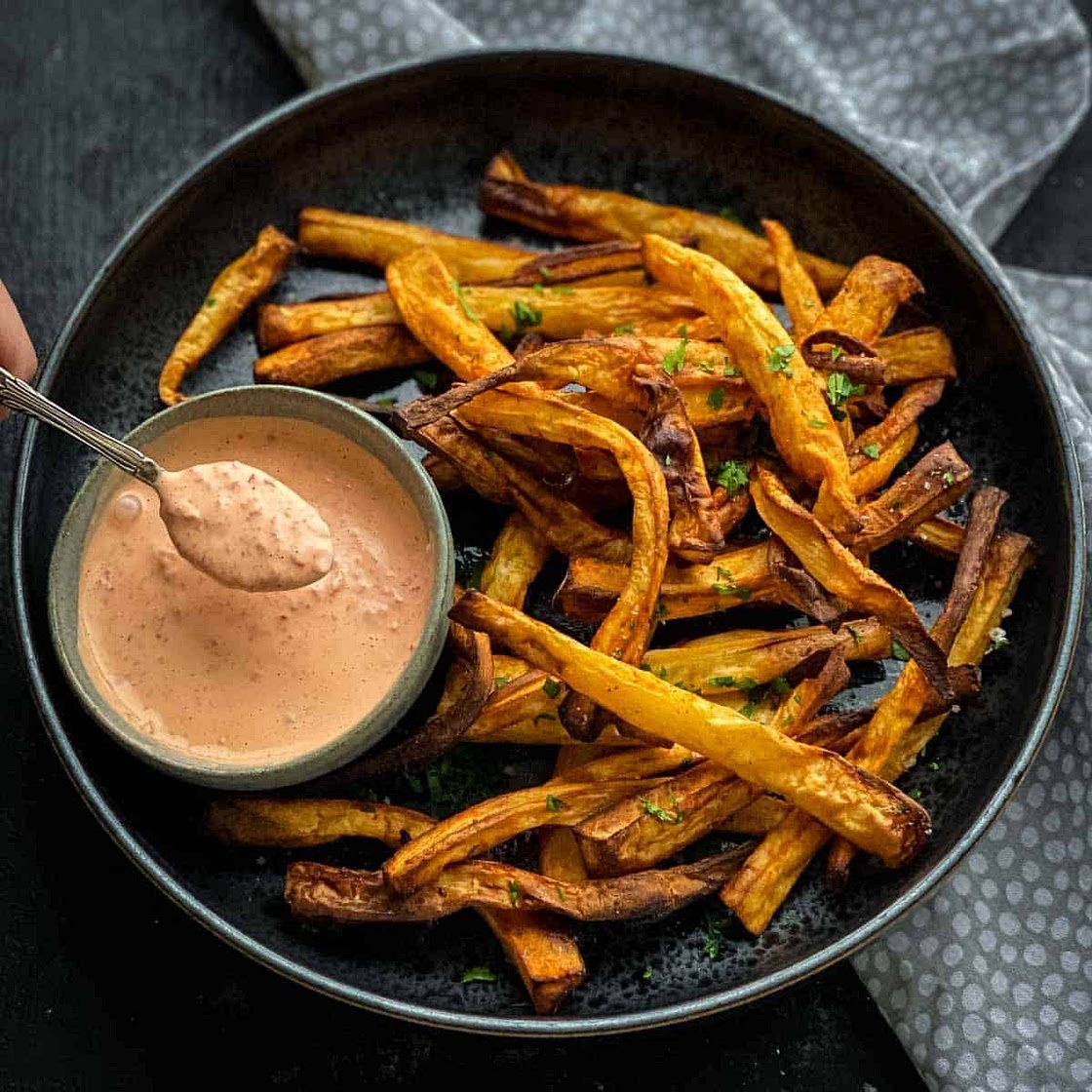 Air Fryer Parsnip Fries