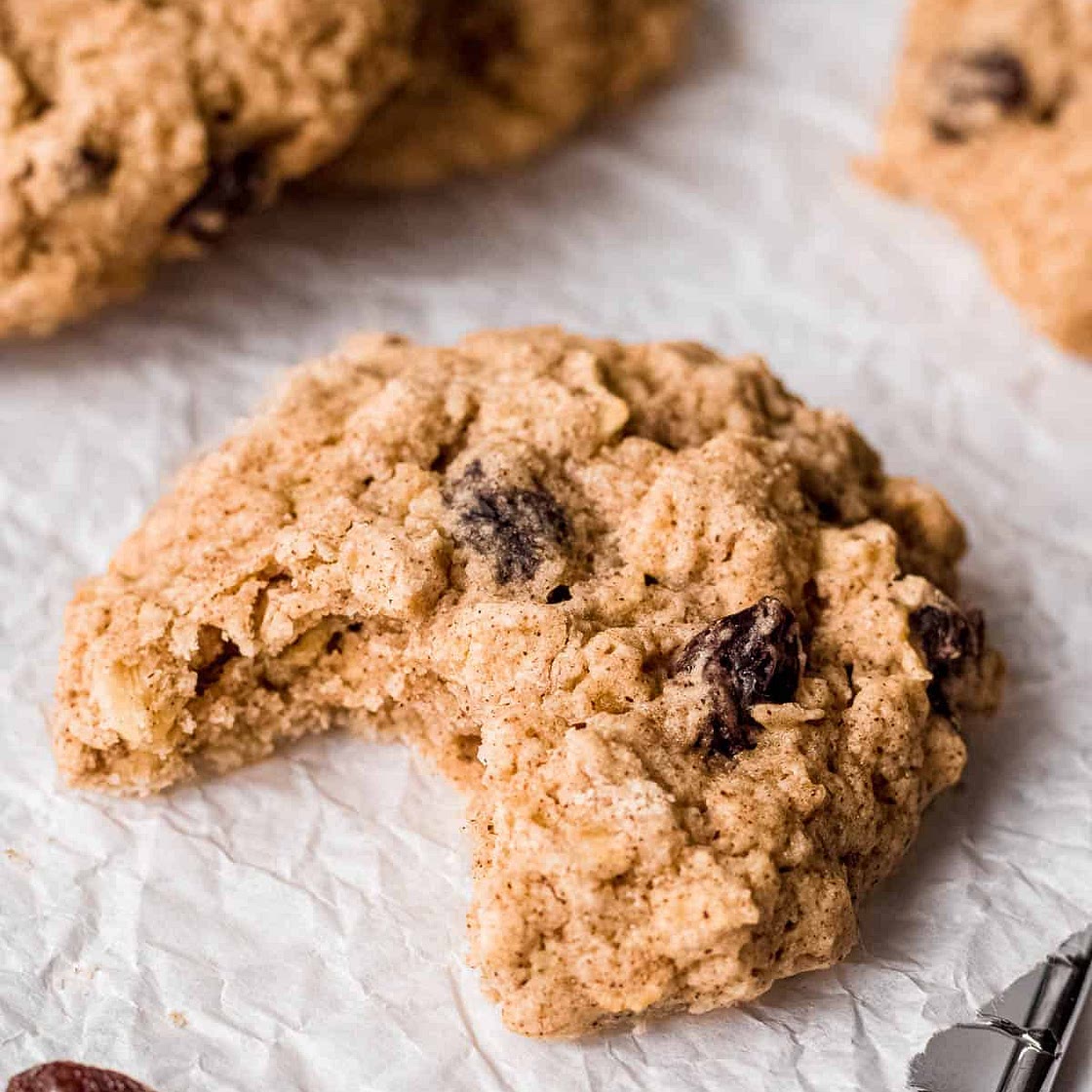 Gluten Free Oatmeal Cookies Recipe (Oatmeal Raisin or Chocolate Chip)