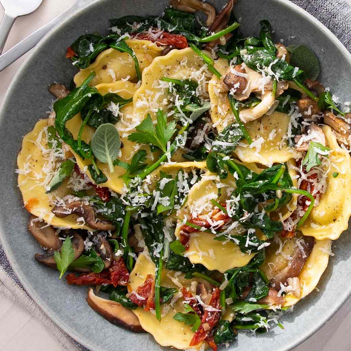 Mushroom Ravioli