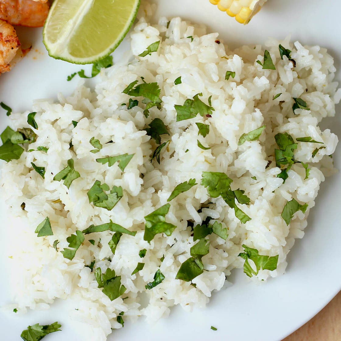 Cilantro Lime Rice (Rice Cooker)