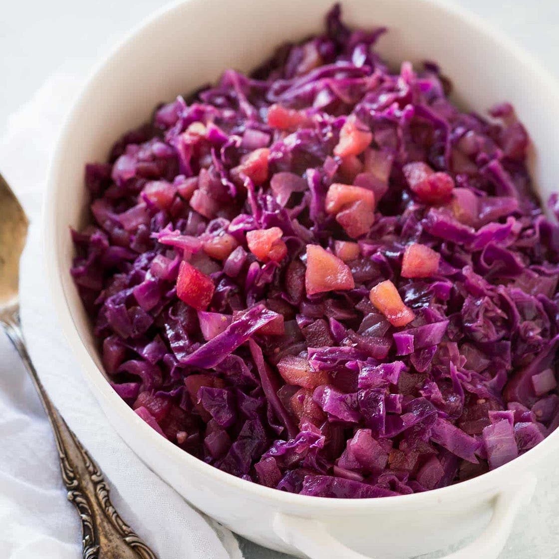 Instant Pot Red Cabbage and Apple