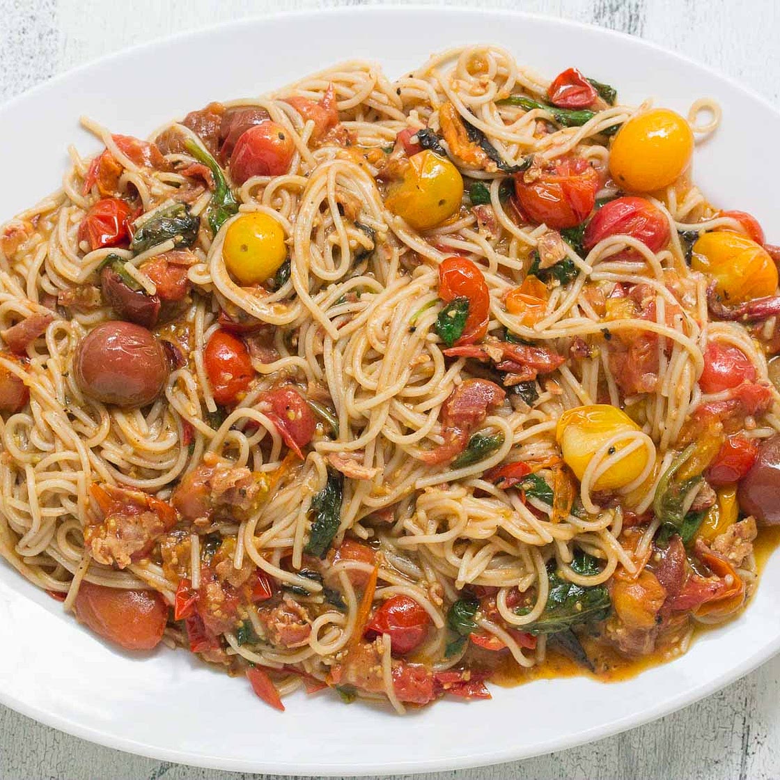 BLT Pasta - Low FODMAP
