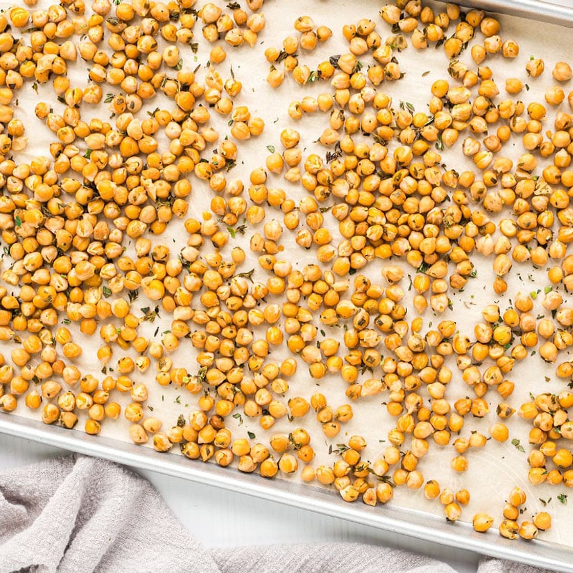 Lemon Herbed Chickpeas