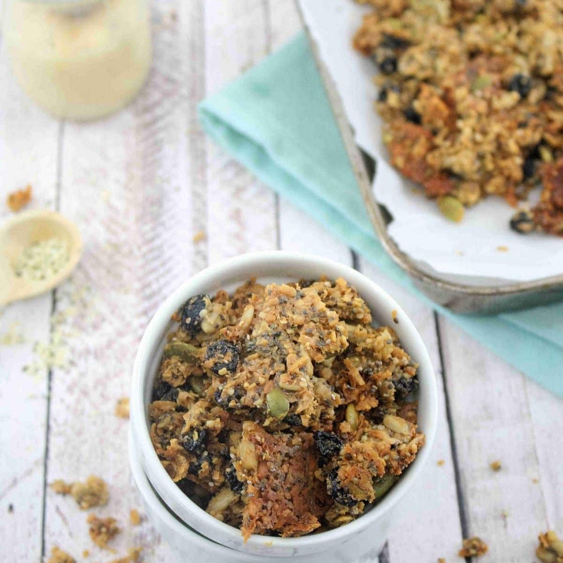 Grain& Nut Free Homemade Granola