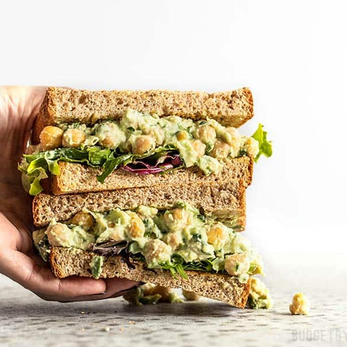 Scallion Herb Chickpea Salad