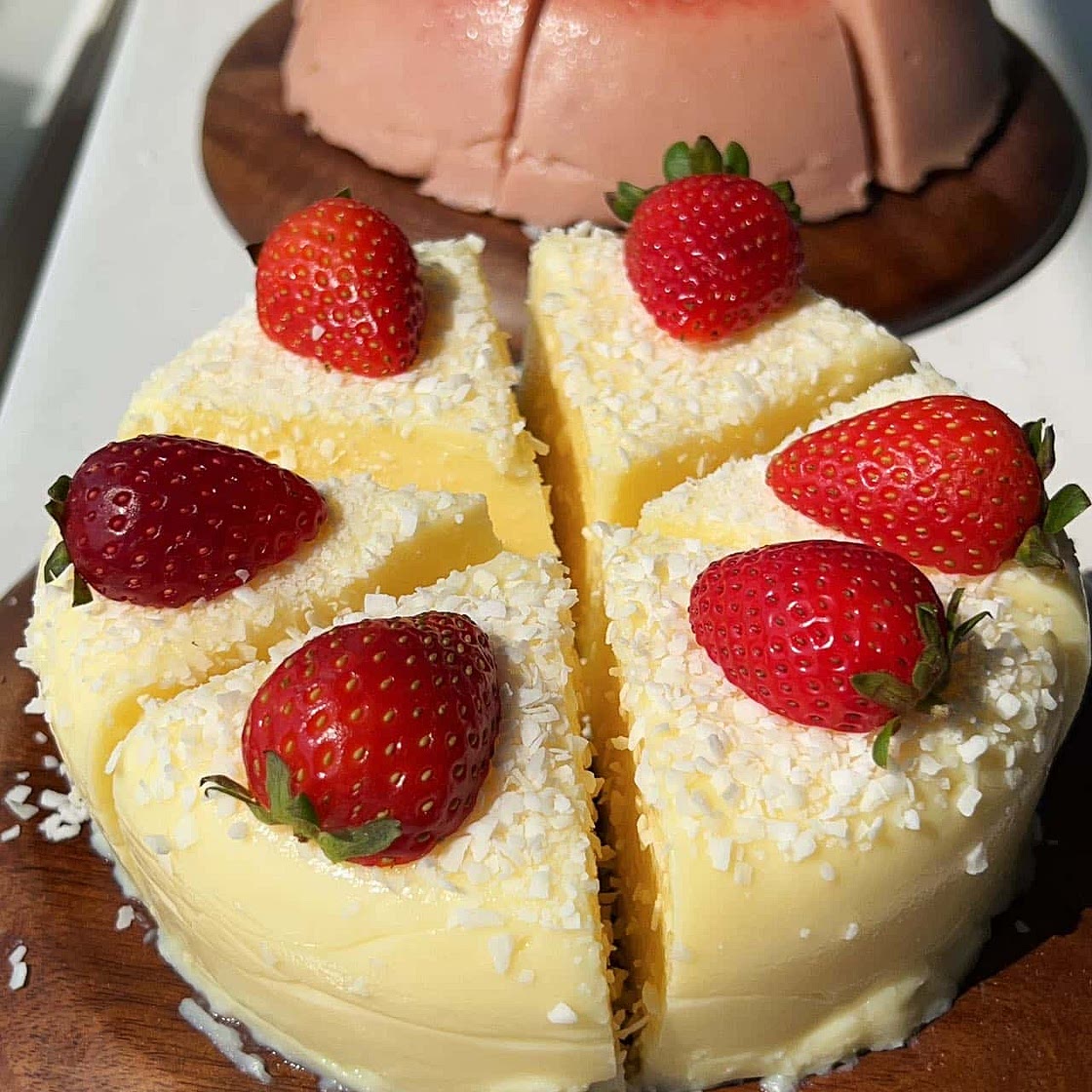 Strawberry Milk Cake